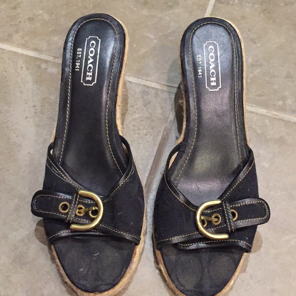 COACH sandals size 8